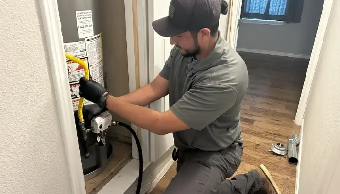 Water heater installation
