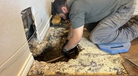 Water leak repair